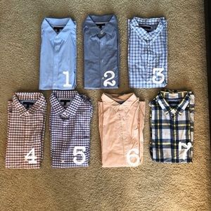 Mens Banana Republic shirts (all 7)